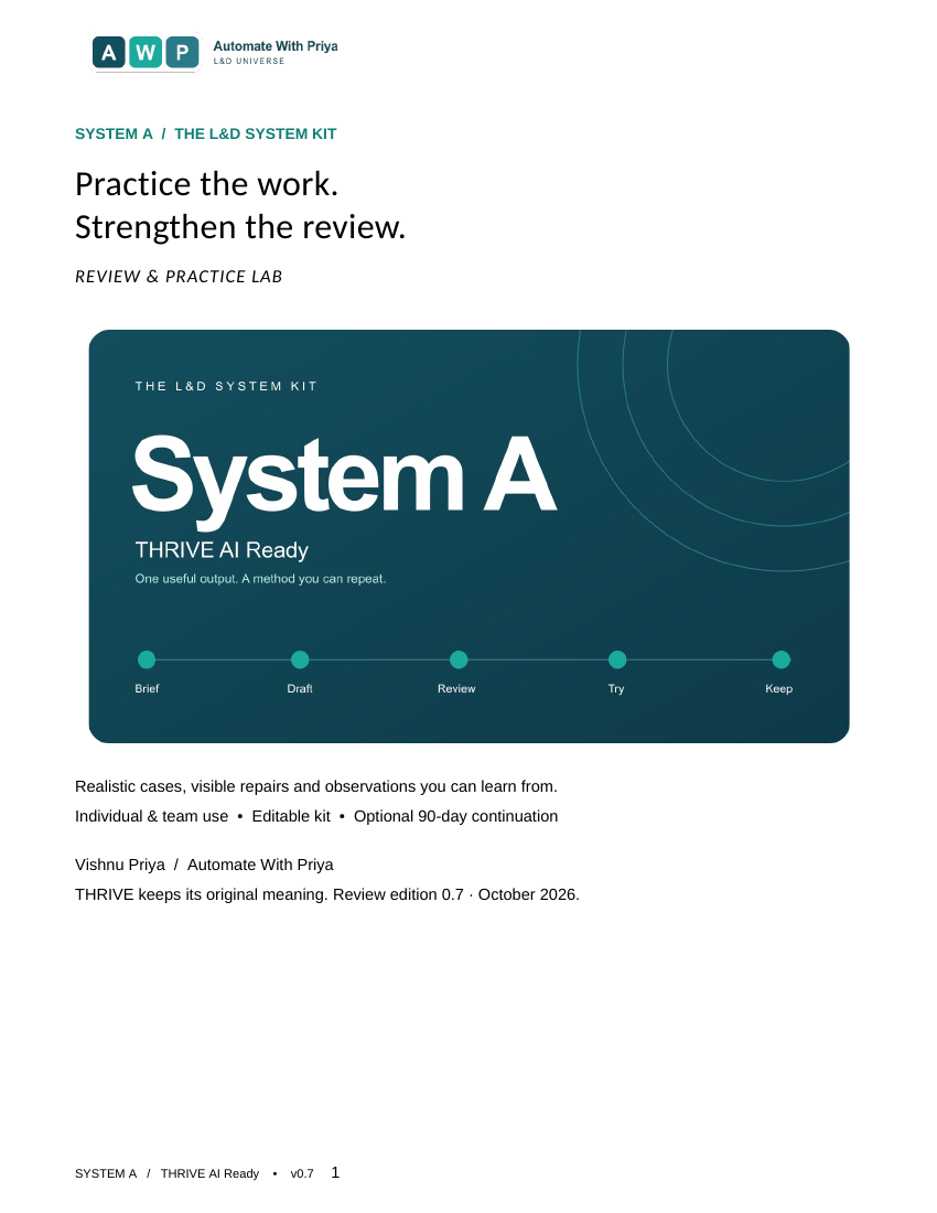First-page preview: Review & Practice Lab
